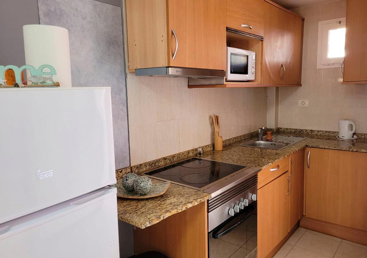 Apartamento Funcional En Residencial Con Piscina En Inmejorable Ubicacion En Centro De La Isla Caleta De Fuste Kültér fotó